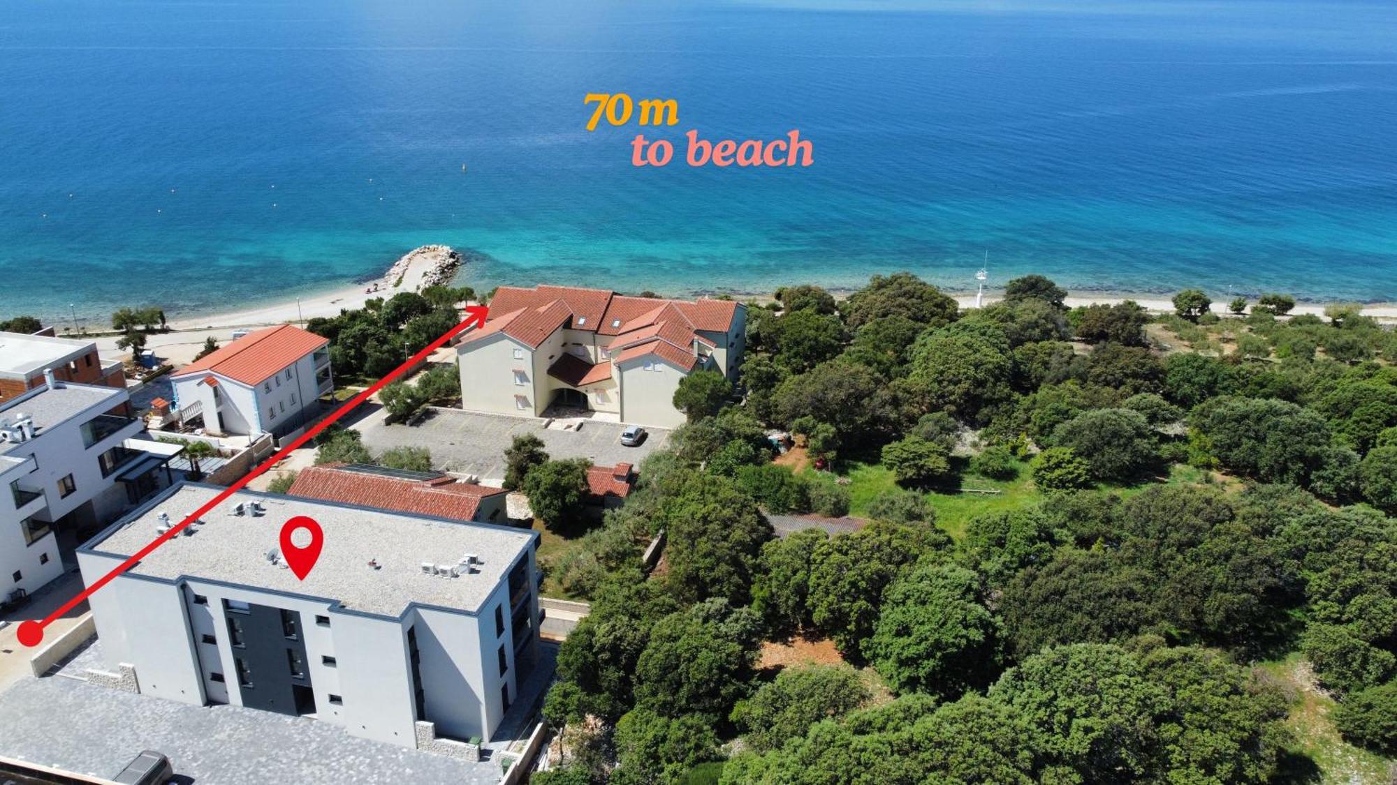 Lili Rose Mandre - Exclusive Family Apartments With Sea View, Just Steps From Beach Exterior photo